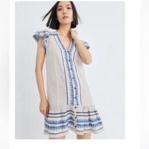 Veronica Beard Geo Print Lorraine dress size Small